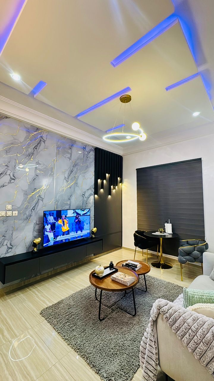 Appartement une chambre salon situé à Agla en face stade de l’amitié 